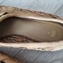 Zara Woven Split Leather Flat Loafers with Tassels Image 5