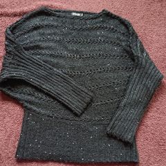 Black Jumper  Size 10-12