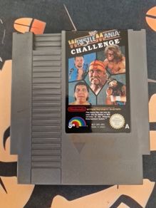 Wrestlemania Challenge Wrestle Mania Nintendo Nes Arcade Retro Games Original