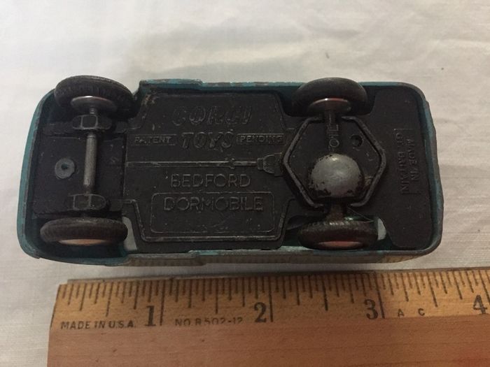 Corgi. No. 404m. Bedford Dormobile. Rare model with flywheel motor.