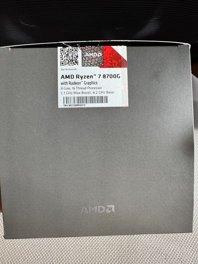 AMD Ryzen7 8700G 8x4.2GHz and Thermalright cooler