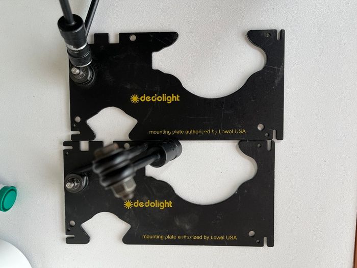 Set of 3 x Dedolight aspherical 2 with bag and accessories