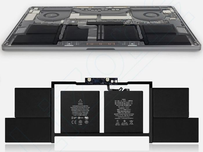 Keyboard & Battery Replacement for MacBook Pro Model A1707 EMC 3072