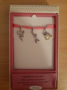 Equilibrium Children's jewellery,mystical theme necklace charms x3