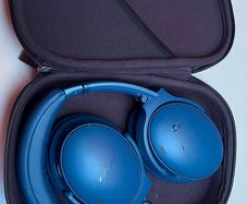 Bose QuietComfort 45 (QC45) Wireless Noise Cancelling Headphones - Blue