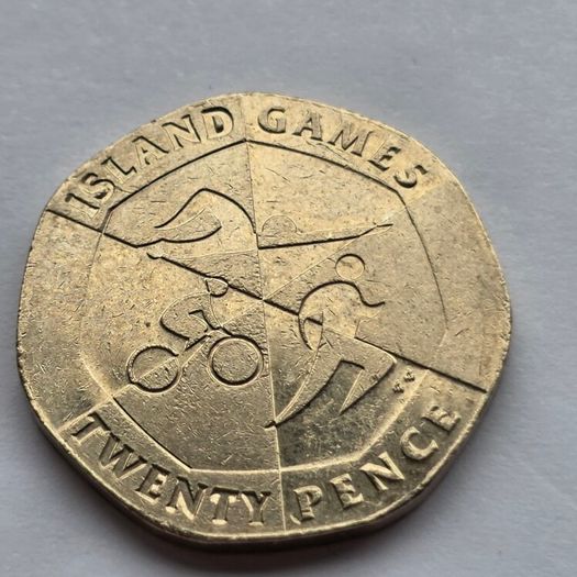 Gibraltar Coin 20 Pence Island Games