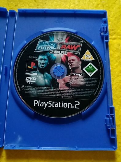 Smack Down Vs Raw 2006 PlayStation 2 ps2 games Original