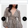 Maje leopard dress . Size 36 . Uk 10 . New Image 2