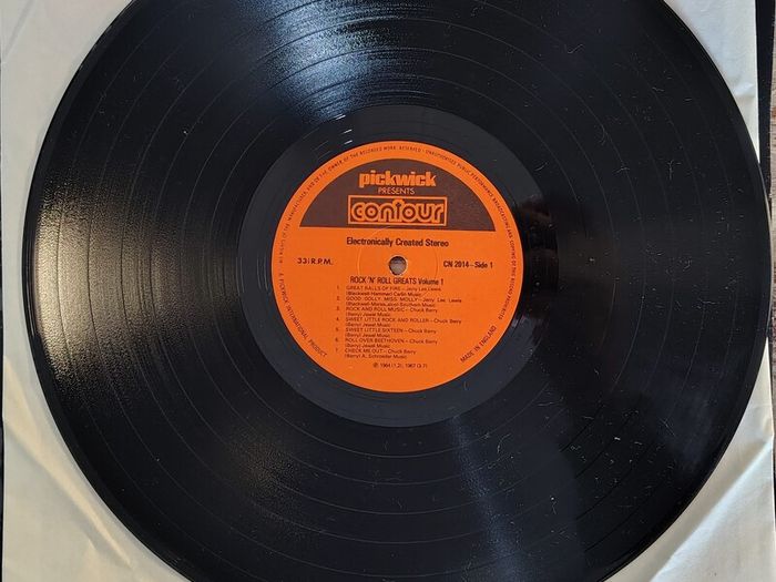 Various - Rock 'N' Roll Greats Vol 1 Vinyl LP (1964) Original UK Pressing Jerry Lee Lewis, Chuck Berry EX+