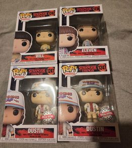4 Stranger Things funkos Never Opened