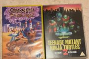 Dvd movies Barbie scooby doo turtles ninja