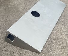 Extractor canopy for food truck
