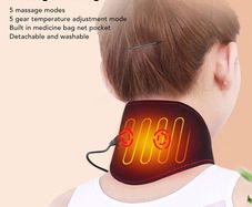 Heating Neck Protection Infrared Electric Massage Neck Pain Relieve Relaxation Cold Warm Pain Relief Protection