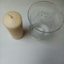 Hurricane Vase with Candle Image 2