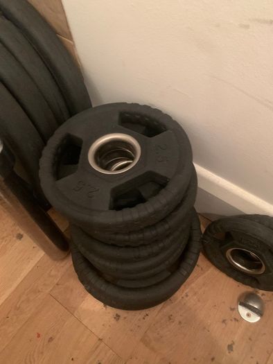117.5kg Complete Olympic Home Gym Package