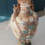 Japanese Satsuma Earthenware vase Image 2