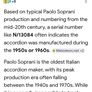 Paolo Soprani Button Accordion Midi Image 7