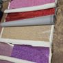 Glitter fabric wall covering material (job lot) Image 2