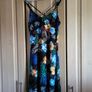 INSIDE Summer dress M black in flowers Image 4