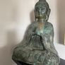 Chinese bronze Buddha heavy very beautiful gold Image 4
