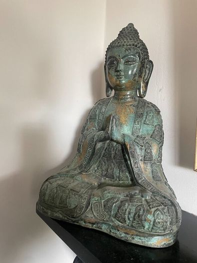 Chinese bronze Buddha heavy very beautiful gold