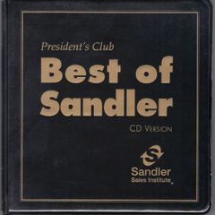 President's Club Best of Sandler 16cd Sales Course