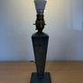 Antique Arts and Crafts Talbot hammered pewter table lamp c1930 Image 4