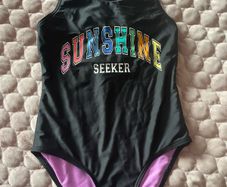 Girls M&S Swimsuit Age 8-9