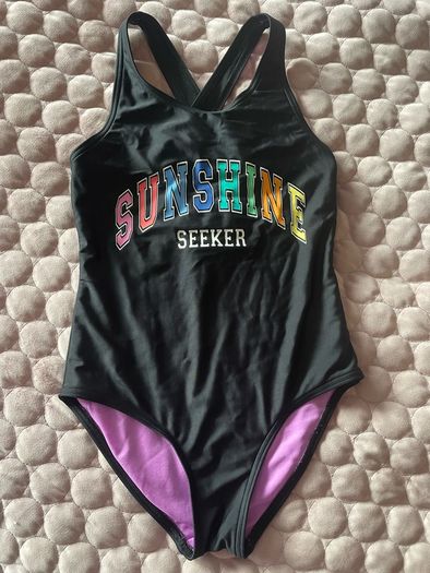 Girls M&S Swimsuit Age 8-9