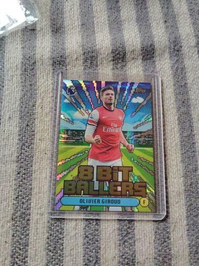 rare 8 bit ballers Olivier Giroud card