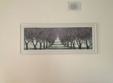 Wide wall painting
