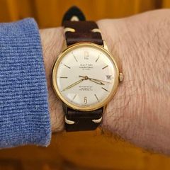 Vintage Automatic Swiss Made Picton Superautomatic Swiss Watch 1950s