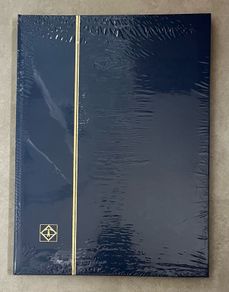 Black Lighthouse (Leuchtturm) Stamp Stock book 16 white pages. New and factory sealed