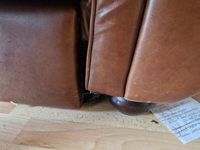 Leather 3-piece suite
