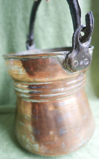 Vintage Copper Cauldron, 1900s