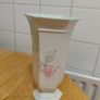Royal Norfolk Staffordshire Floral Bouquet Hexagonal Shaped Vase. In Perfect Condition Image 4