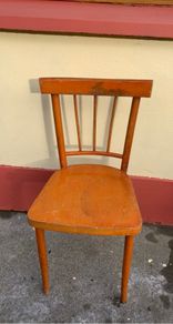 VINTAGE CHAIR - circa 1960s - sturdy and intact.