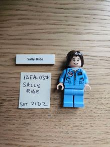 lego idea037 sally ride, set 21312 women of nasa