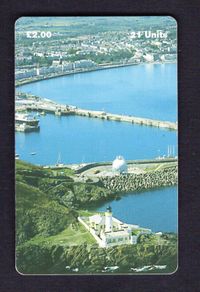 1999 Isle of Man UK2/ 21 units Douglas Head Lighthouse (Siemens - S35 (Module 35) Phone Card