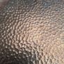 Hand-hammered Copper Serving Tray with Hand-painted centre flower Image 4