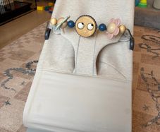 Baby Bjorn bouncer and toy car