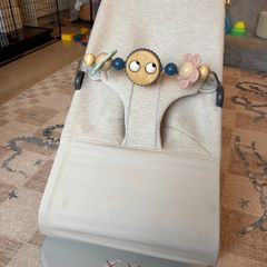 Baby Bjorn bouncer and toy car