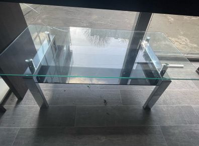 glass coffee table