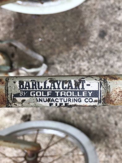 Vintage Golf Trolley