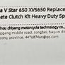 V Star Dragstar Custom 650 Xvs Clutch Kit With Gasket Image 2