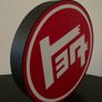 Toyota Retro TAN Vintage JDM Sign Light Image 3