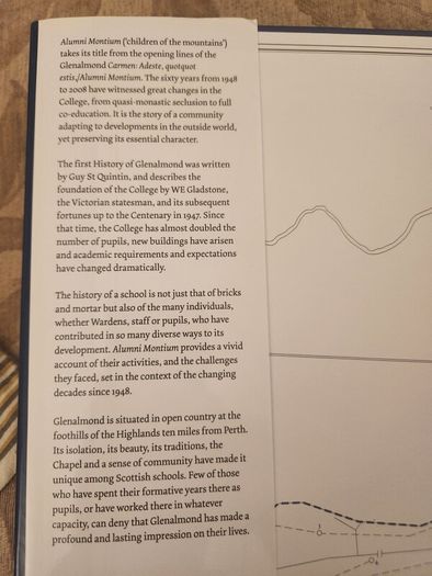 Alumni Mountium. Sixty Years Of Glenalmond And Its People. By David Willington. Large Volume Hardback With Dustjacket In Very Good Condition.
