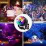 Disco Lights, 360 Rotation Sound Activated Portable  Disco Ball Lights with 4M/13ft USB Power Cable, 3W RGB Party Lights with Remote Control for Birthday/Family Gathering/Party/Home Image 5