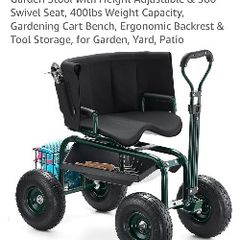 Garden Seat with wheels,Rolling Garden stool
