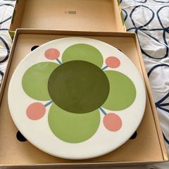 Orla kiely cake stand